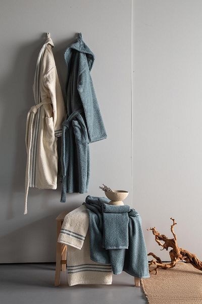 Apricitas HOME AP ΧΤΕΝΙΣΜΕΝΟ ΟΙΚΟΓΕΝΕΙΚΟ ΣΕΤ MODEO ΠΡΑΣΙΝΟ/EKRU - ΟΙΚΟΓΕΝΕΙΚΟ ΣΕΤ