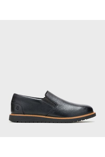 Hush Puppies Black Slip-Ons Men's Shoes