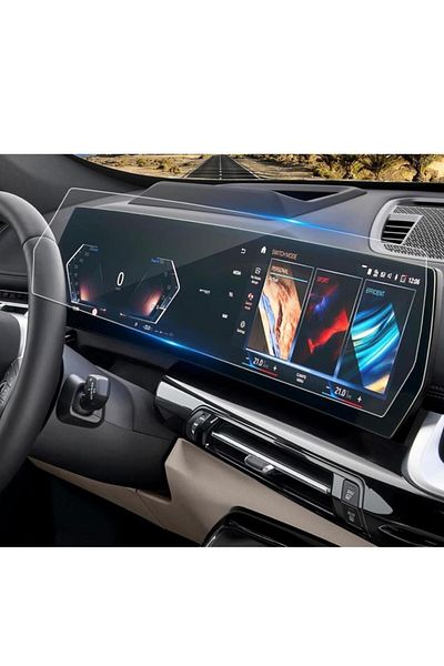 Engo One Piece Compatible with Bmw X2 Screen Protector Curved Screen