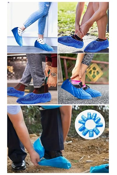 Özkan Ambalaj Temizlik 100 Hygienic Overshoes Bags - Shoe Protection