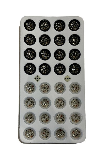 ebrişem hatem tavla taşları ( 0rta size)