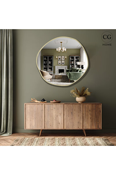 CG HOME asimetrik ayna, dekoratif ayna, duvar aynası, banyo aynası, holl ayna...