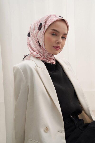 carell Twill Eşarp Etnik Desen