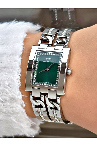 Romanson 5 Atm Waterproof Special Design Women's Watch - Steel Band & Case 1583.08