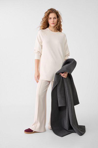 Stradivarius Soft-touch sweatshirt dress