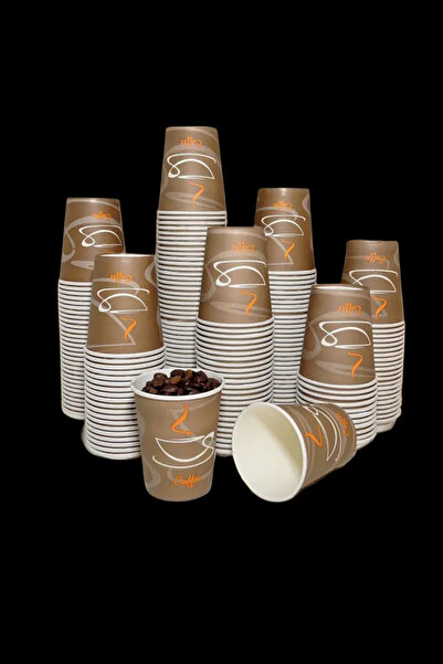 Özkan Ambalaj Temizlik 500 Pieces Standard Size Coffee Cardboard Tea Glasses