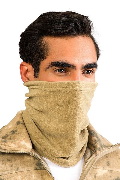 THERMOFORM Polar Unisex Gloves and Neck Collar Set - Sand
