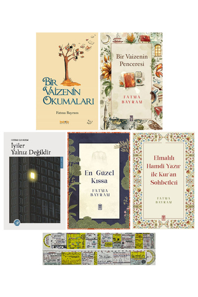 Timaş Yayınları Fatma Bayram 5 Kitap - İyiler Yalnız Değildir + Mat. Öğreten ...