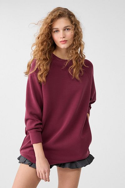 Stradivarius Soft-touch sweatshirt dress