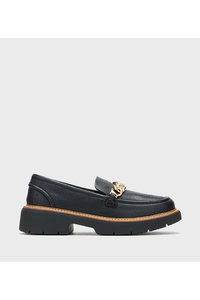 Hush Puppies Black Slip-Ons Women's Shoes