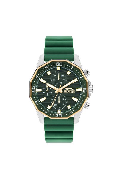 Slazenger Men's Multi Function Green Dial Watch - SL.9.2298.2.07