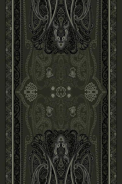 carell Vintage Soft Green Nilla Cotton Shawl