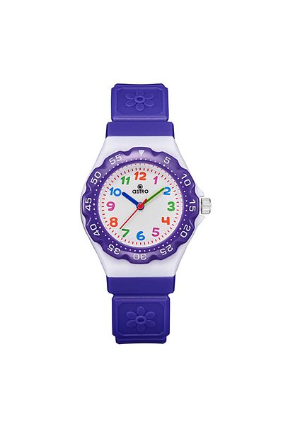 Astro Kids Analog White Dial Watch - A23803-PPVV