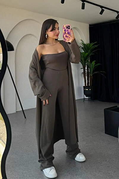 My Blog Barna Valencia hármas kötöttáru szett-00600