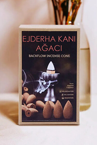 OrdoVeni Ejderha Ateşi Ağacı Kokulu 10 Adet Geri Akış Tütsü & Oda Kokusu