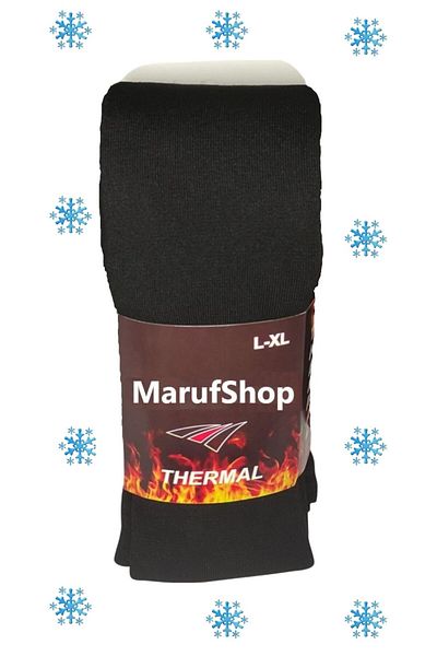 marufshop 1 брой мъжка плътно прилепнала кърпа с вътрешна повърхност, дебело памучно термобельо