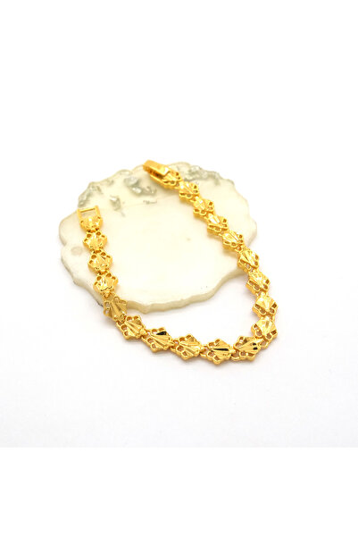 FerizZ Çelik Bileklik Altın kaplama Kadın Hint Model BLK-1059