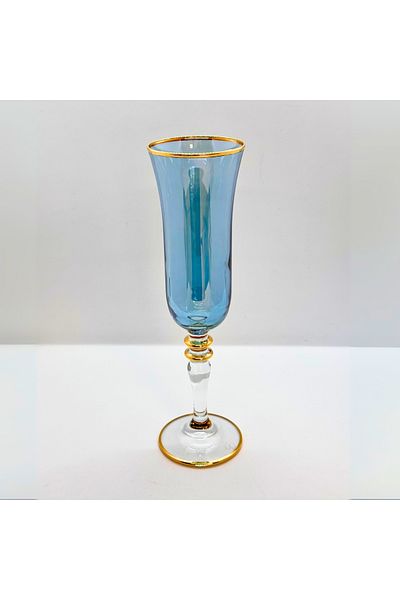 Tırtıl Home Züccaciye Symphony Glass 6 Pieces Blue