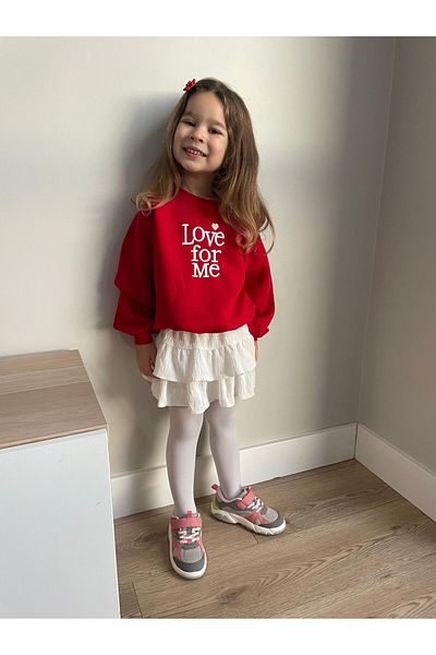 ÇAĞLAR Barbosa Sweatshirt Skirt Girl's Set