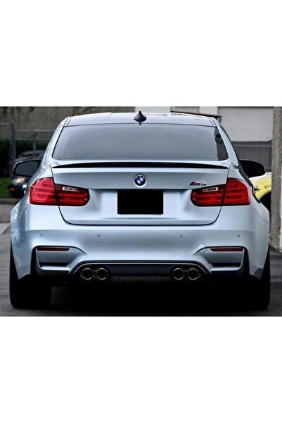 Genel Markalar Bmw F30 M Performence Spoiler Piano Black Boyalı Abs Plastik