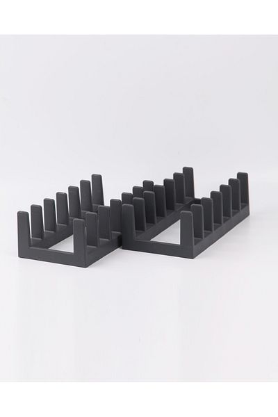 Dükkanönü Decobella Pot Lid Organizer 6 Compartments - Pot Lid Organizer Lid Organizer