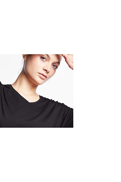 Lescon Γυναικείο κοντομάνικο μπλουζάκι 24S-2215-24B 24BTBB002215