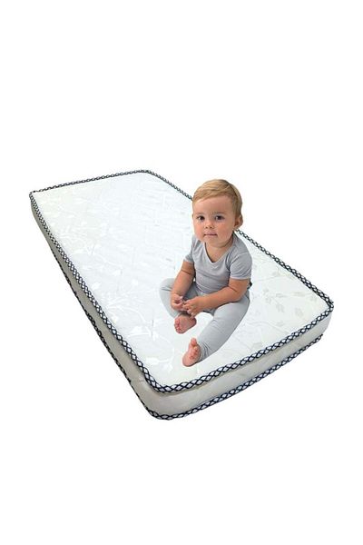 BabyCara مرتبة إسفنجية لسرير الأطفال عالية الجودة بتصميم زهور متوفرة بمقاسات مختلفة