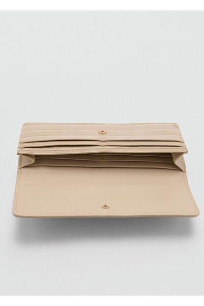 MANGO Peněženka s krokodýlí kůží