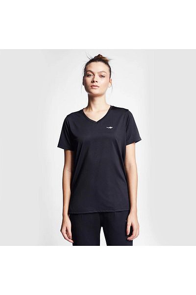 Lescon Γυναικείο κοντομάνικο μπλουζάκι 24S-2208-24B 24BTBB002208