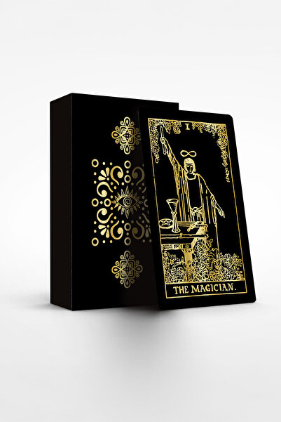 SheyShop Başlangıç Ve Profesyoneller Için Tarot Destesi Kuşe Baskı Oval Kenar...