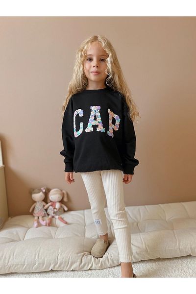 CAP baby طقم بناتي بطبعة زهور