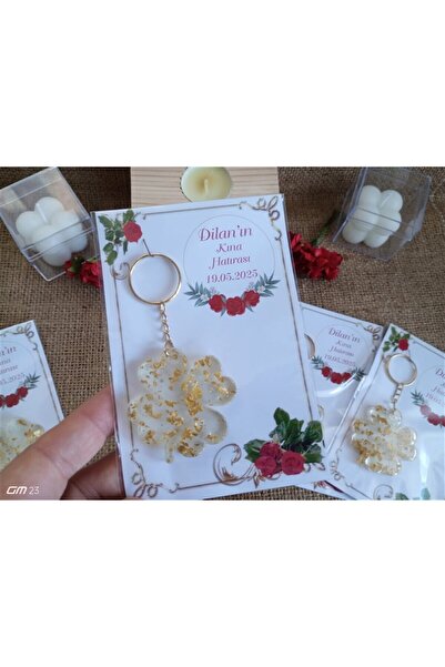 hediyecik Düğün Nişan Nikah Kına Sünnet Doğum Mevlüt Söz Hediyelik Yonca Anah...