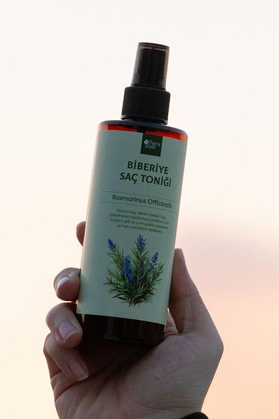 Thera Style Rosemary Hair Care Tonic Anti-Hair Loss Fast Hair Growth Effective Natural 250 ml