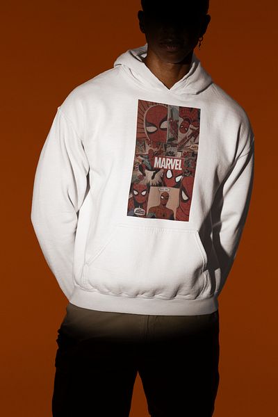 SEVBANO Spiderman Marvel Printed Unisex Oversize Hoodie