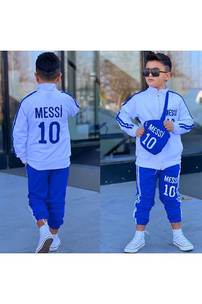 Calisa Σετ αθλητικής φόρμας Boy's Mess και ρυθμιζόμενη τσάντα