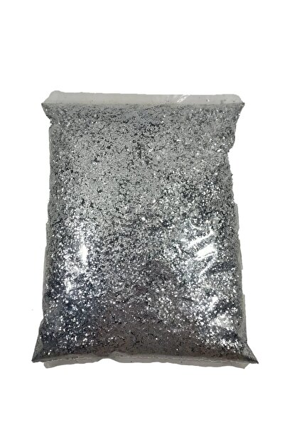 CANERLER 1 كجم من مسحوق الجليتر الفضي اللامع بوليستر 1 مم، طلاء إيبوكسي للشمو...