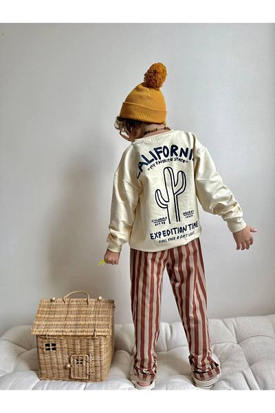 YİGİT BUTİK Boy's Bottom Top Set