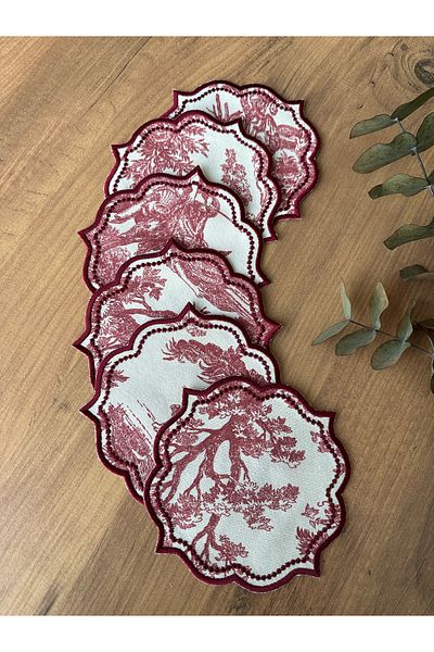 Home Sibelarthome 6-Piece Coffee Side Presentation Napkin