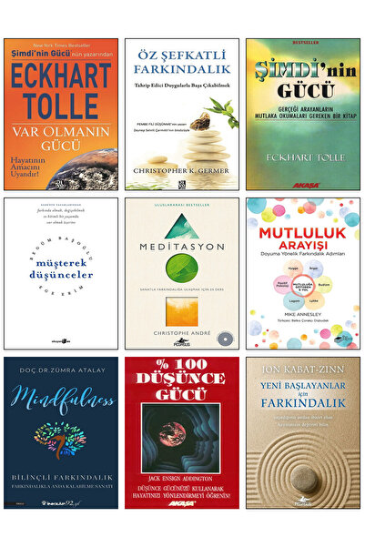 Diyojen Yayıncılık Var Olmanın Şimdinin Gücü Mindfulness Bilinçli Farkındalık...