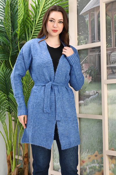 sportiness TRICO CARDIGAN DETALIAT TRICOTAT OVERSIZE CU BRÂNZĂ