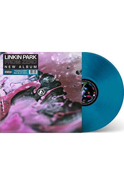Turkofon Linkin Park - From Zero (Transparent Petrol Vinyl LP) - Plak