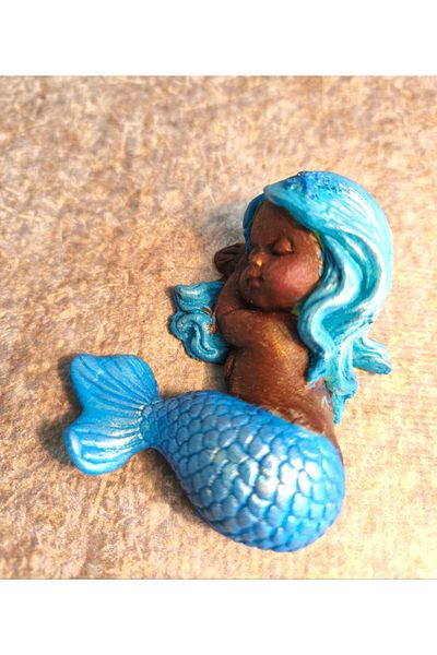 SOO SOAP Mermaid Soap Brown - Gift Decorative