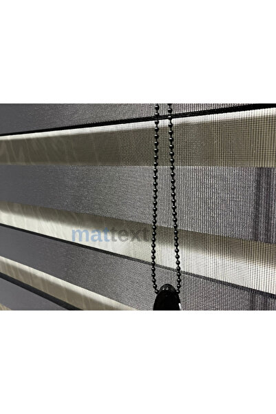 MATTEXT MEKANİK PERDE SİSTEMLERİ Antrasit Zebra Perde
