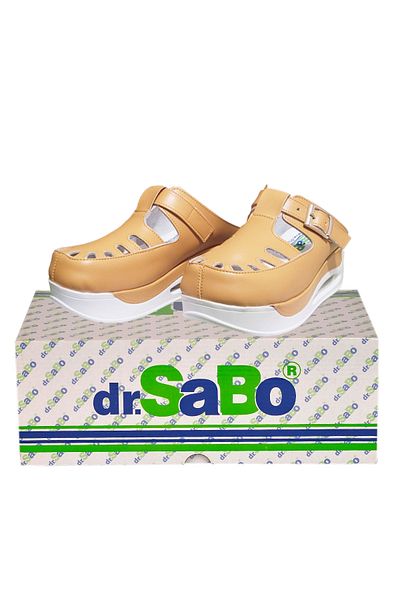 DR SABO شبشب سابو نسائي من الجلد الطبيعي لتقويم العظام Airmax