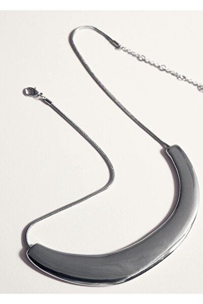 MANGO Woman Sert kombin kolye