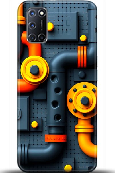 Noprin Oppo A52 Case Hd Printed Case - Custody Series 5466