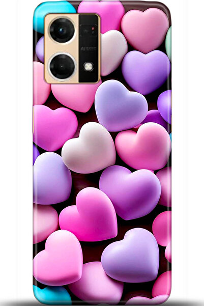 Noprin Oppo Reno 7 Kılıf HD Baskılı Kılıf - Custody Series 5432