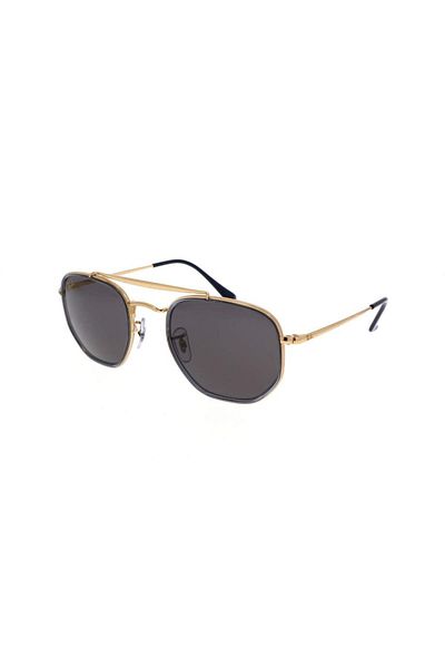 Ray-Ban Ray Ban Unisex Irregular The Marshal Ii Sunglasses- Rb 3648m - Lense Size:52mm - Legend Gold