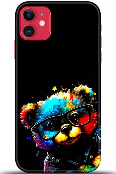 Noprin Apple iPhone 11 Case Hd Printed Case - Custody Series 5434
