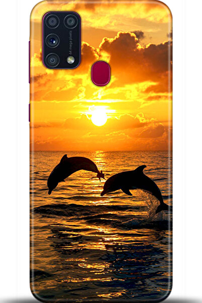 Noprin Samsung Galaxy M31 Kılıf HD Baskılı Kılıf - Custody Series 5427